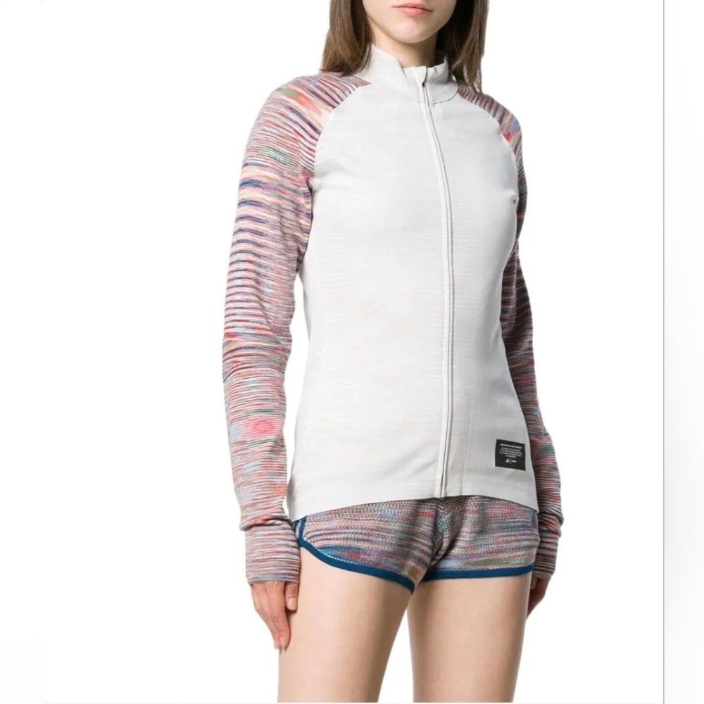 adidas x MISSONI PHX Running Athletic Jacket Multi color SZ L